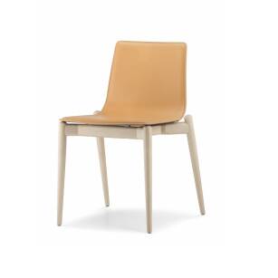 MALMÖ krzesło tapicerowane - skóra