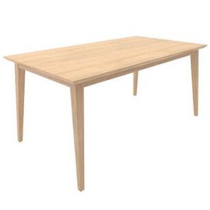 JUTLAND stół nierozkładany 90x200 cm, drewno lite  