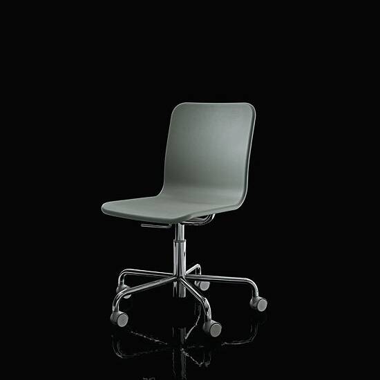 SOHO krzesło na kółkach bez podłokietników  h-44/57 cm