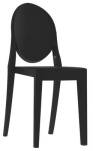 Victoria Ghost krzesło kolor czarny
