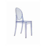 Victoria Ghost krzesło kolor niebieski