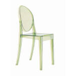 Victoria Ghost krzesło kolor zielony