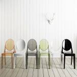 Victoria Ghost krzesło kolory transparentne i nie