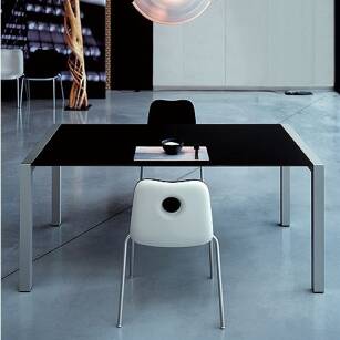 SUSHI ALUCOMPACT® stół rozkładany 80x125/165/205cm