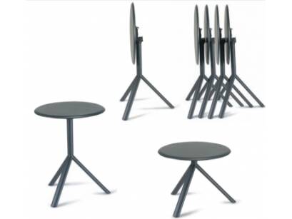 MIURA TABLE stolik wysoki h-74, śr. 60cm