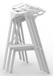 Designerski stołek Stool One by Magis sztaplowanie