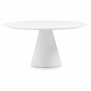 Pedrali IKON stół nierozkładany, śr 129 cm, laminat