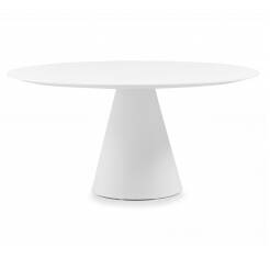 Pedrali IKON stół nierozkładany, śr 129 cm, blat laminat kompaktowy 10mm