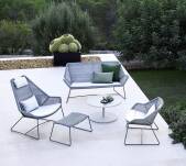 Sofa pleciona outdoor BREEZE marki Cane-line Light grey