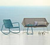Sofa pleciona outdoor BREEZE marki Cane-line White grey