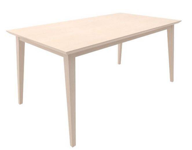 JUTLAND stół nierozkładany 100x200 cm, drewno lite