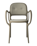 Mila SOFT krzesło z tworzywa marki Magis, kolor beżowy