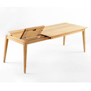 JUTLAND stół rozkładany 90x140/200 cm, drewno lite 