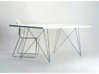 Stół prostokątny XZ3 z krzesłem Aida - cubeonline