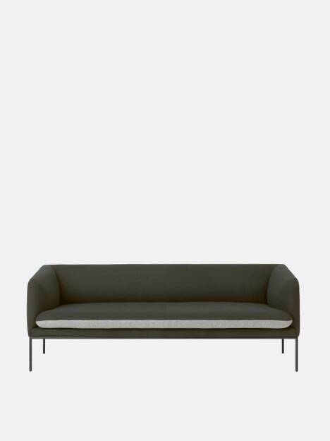 TURN sofa trzyosobowa-wełna 