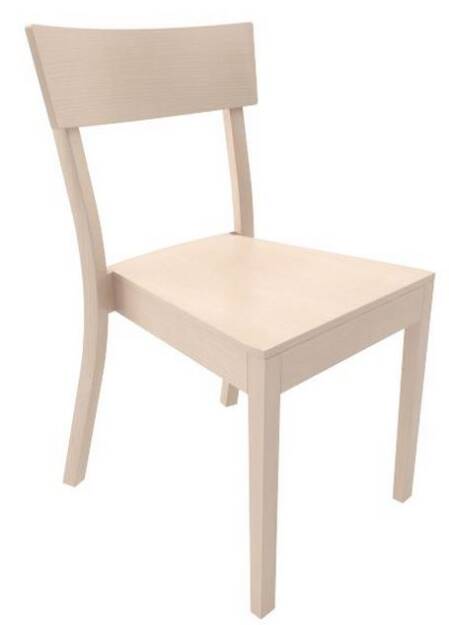 BERGAMO krzesło drewniane