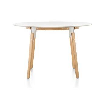 MAGIS STEELWOOD TABLE stół nierozkładany średnica- 120cm