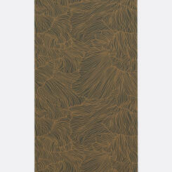 CORAL Wallpaper - tapeta Dark Green/Gold