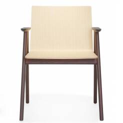 OSAKA krzesło drewniane, z podłokietnikami