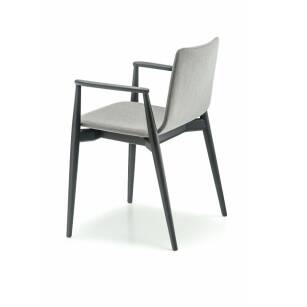 MALMÖ krzesło tapicerowane  z podłokietnikami