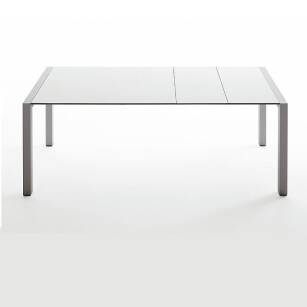 SUSHI ALUCOMPACT® stół rozkładany 80x150/190/230cm