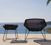 Fotel pleciony outdoor BREEZE marki Cane-line Black