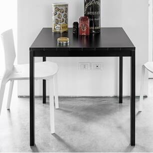 EASY stół nierozkładany 80x148cm (nogi prostokątne)