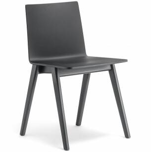 OSAKA krzesło drewniane, bez podłokietników