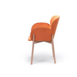 Krzesło Ton Ginger - pomarańcz z boku